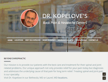 Tablet Screenshot of drkopelove.com